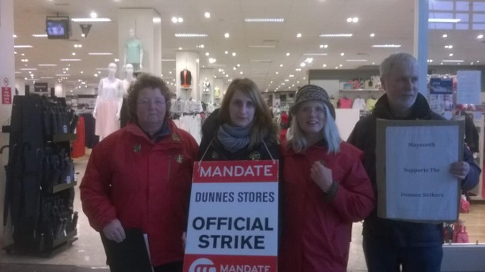 IFUT support for Dunnes Strike num 2