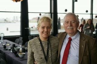 Mike Jennings and Ms. Camilla Gregersen, the President of DM