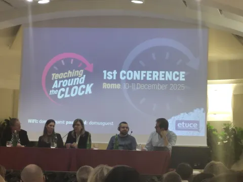 TEACHING AROUND THE CLOCK