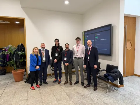 IFUT General Secretary Frank Joones and delegates and the Oireachtas Joint Committee