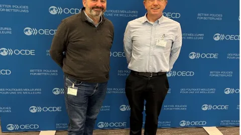 IFUT General Secretary Frank Jones and Assistant General Secretary David Miskell