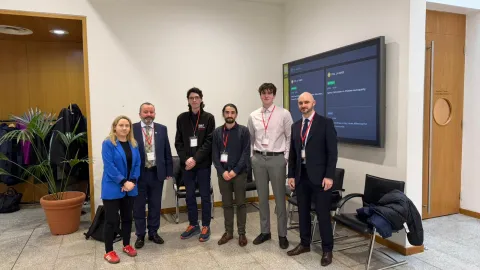 IFUT General Secretary Frank Joones and delegates and the Oireachtas Joint Committee