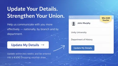 Update my details and win &euro;100